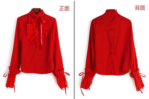 艾森絲服飾 施悅名2018新款宮廷風(fēng)襯衫，演繹現(xiàn)代女性的浪漫與優(yōu)雅